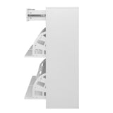 Artiss 36 Pairs Shoe Cabinet Rack Organisers Storage Shelf Drawer Cupboard White
