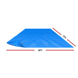 Aquabuddy 7x4M Solar Swimming Pool Cover 500 Micron Isothermal Blanket