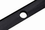 900mm Bathroom Shower Black Grate Drain w/Centre outlet Floor Waste Square Pattern