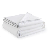 Royal Comfort 100% Silk Filled Eco-Lux Quilt 300GSM With 100% Cotton Cover Double White