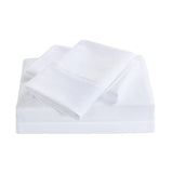 Royal Comfort 1200TC 6 Piece Fitted Sheet Quilt Cover & Pillowcase Set UltraSoft Queen White