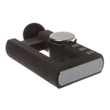 Fit Smart Hot Compress Mini Vibration Therapy Massage Device Black  Black