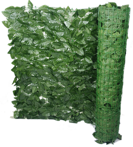 Artificial UV Peach Leaf Roll 3m By 1m