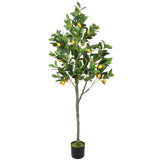 Artificial Lemon Tree (Potted) with Lemons 150cm