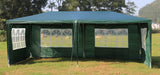 3x6m Gazebo Outdoor Marquee Tent Canopy Green