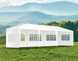 3x9m Wedding Outdoor Gazebo Marquee Tent Canopy White