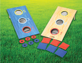 2-in-1 Three-Hole Bags and Washer Toss Combo Cornhole Portable Outdoor Games