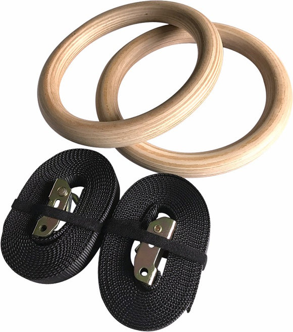 Birch Wood Gymnastic Rings