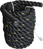 Battle Rope Dia 3.8cm x 9M length Poly Exercise Workout Strength Training