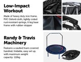 Mini Rebounder Trampoline With Handle Rail