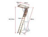 Attic Loft Ladder - 2700mm to 3050mm