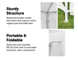 3x9m Wedding Outdoor Gazebo Marquee Tent Canopy White