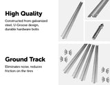 Sliding Gate Hardware Accessories Kit - 4m Track