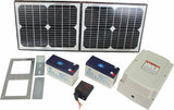 1000KG 20W Solar Double Swing Auto Motor Remote Gate Opener