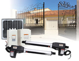 1000KG 10W Solar Double Swing Auto Motor Remote Gate Opener