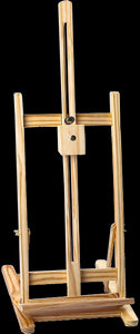 Tabletop Easel Wood Studio H-Frame Artist Art Display Painting Shop Tripod Stand Wedding