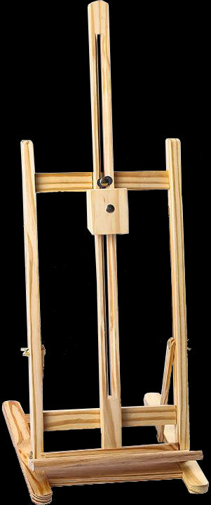 Tabletop Easel Wood Studio H-Frame Artist Art Display Painting Shop Tripod Stand Wedding