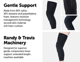 Knee Sleeve Guard Support Brace Sport Compression Calf Running