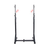 Commercial Squat Rack Adjustable Pair Fitness Exercise Weight Lifting Gym Barbell Stand