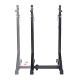 Commercial Squat Rack Adjustable Pair Fitness Exercise Weight Lifting Gym Barbell Stand