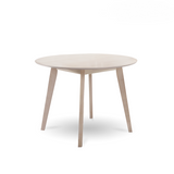 Round Dining Table Solid hardwood White Wash