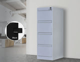 4-Drawer Shelf Office Gym Filing Storage Locker Cabinet