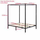 4 Four Poster Double Bed Frame