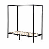 4 Four Poster Single Bed Frame