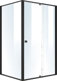 Semi Frameless Shower Screen (114~122)x 195cm & (98~101)x195cm Side AS/NZS Glass