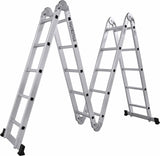 5.8m Multipurpose Ladder Aluminium Extension Folding Adjustable Step