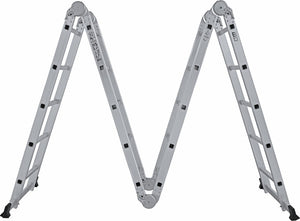 5.8m Multipurpose Ladder Aluminium Extension Folding Adjustable Step