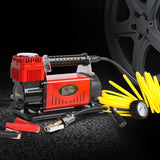 Giantz 12V Portable Air Compressor - Red