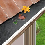 20x Gutter Guard Guards Aluminium Leaf Mesh Roof Tiles 100x20cm Brush DIY Deluxe Garden 20M