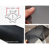 Set of 60 Gutter Guard Guards Aluminium Leaf Mesh 100x20cm Brush DIY Deluxe Garden 60M