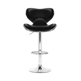 Artiss Set of 4 PU Leather Bar Stools - Black