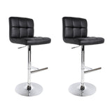 Artiss Industrial Style Swivel Bar Stool 76cm - Black