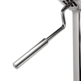 Artiss Set of 2 Gas Lift Swivel Bar Stool PU Leather - Chrome and Black