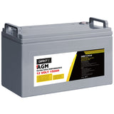 Giantz 150Ah Deep Cycle Battery 12V AGM Marine Sealed Power Portable Box Solar Caravan Camping