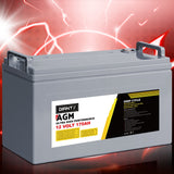 Giantz 170Ah Deep Cycle Battery 12V AGM Marine Sealed Power Portable Box Solar Caravan Camping