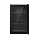 Devanti 70L Bar Fridge Glass Door Mini Countertop Freezer Fridges Bottle Cooler