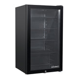 Devanti 98L Bar Fridge Glass Door Mini Freezer Fridges Countertop Beverage Commercial