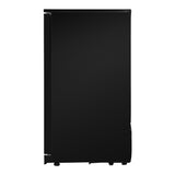 Devanti Bar Fridge 2 Glass Door Commercial Display Freeer Drink Beverage Cooler Black