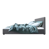 Artiss Nino Bed Frame Fabric - Grey King