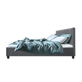 Artiss Soho Bed Frame Fabric- Grey King