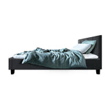 Artiss Anna Bed Frame Fabric - Charcoal King Single