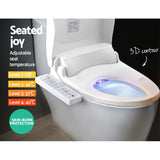 Bidet Electric Toilet Seat Cover Electronic Seats Auto Smart Wash LED Night Light