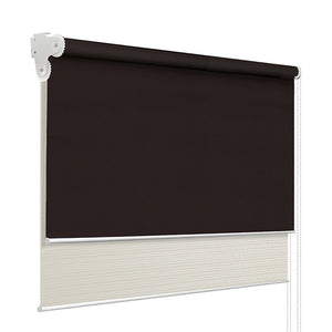 Roller Blinds Blockout Blackout Curtains Window Double Dual Shades 1.8X2.1M CRCO