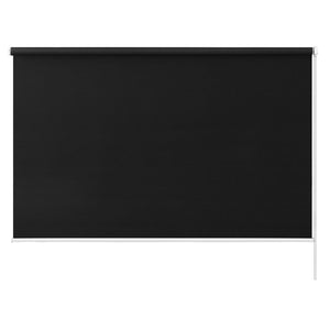 Roller Blinds Blockout Blackout Curtains Window Modern Shades 1.8X2.1M Black