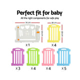 Cuddly Baby 21-Panel Plastic Baby Playpen Interactive Kids Toddler