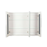 Cefito Bathroom Vanity Mirror with Storage Cabinet - White